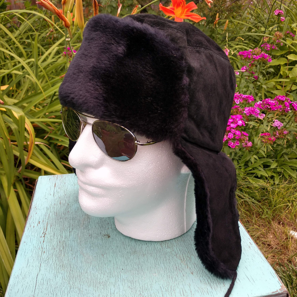 Vintage Country Gentleman Trapper Hat sz L